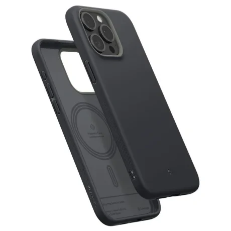 Husa Spigen Caseology Nano Pop MagSafe, black sesame - iPhone 15 Pro