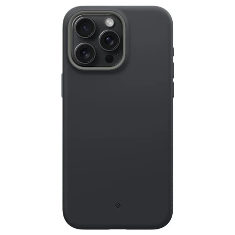 Husa Spigen Caseology Nano Pop MagSafe, black sesame - iPhone 15 Pro