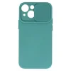 Husa Spate Silicon Sort Camshield pentru iPhone 15 Verde