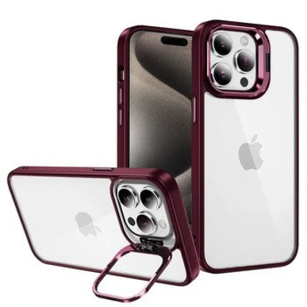 Husa Spate Silicon Tel Protect Beauty Lens pentru iphone 14 Pro Max Mov