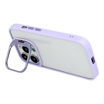 Husa Spate Silicon Tel Protect Beauty Lens pentru iphone 15 Mov thumb