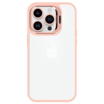 Husa Spate Silicon Tel Protect Beauty Lens pentru iphone 15 Pro Roz thumb