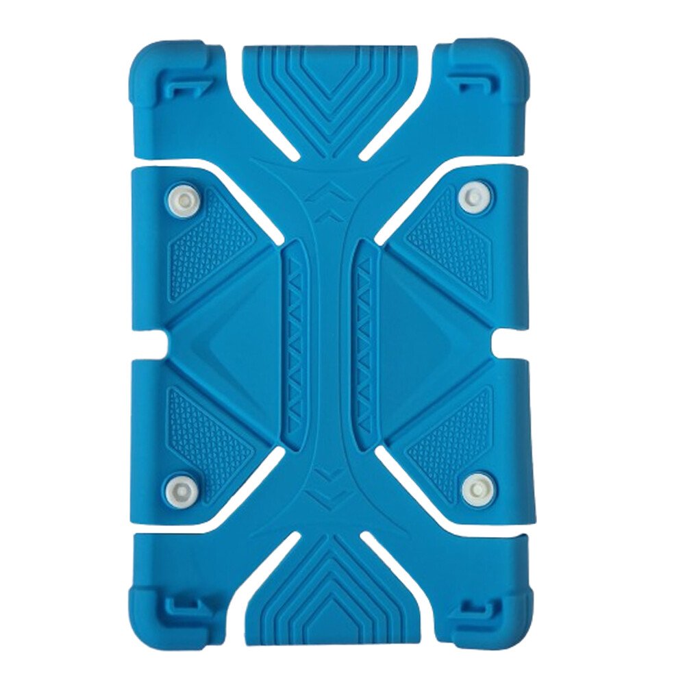 Husa Tableta Silicon Rugged 360 pentru 7.9-8.9 Inch  Albastru thumb