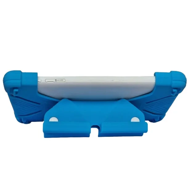 Husa Tableta Silicon Rugged 360 pentru 7.9-8.9 Inch  Albastru