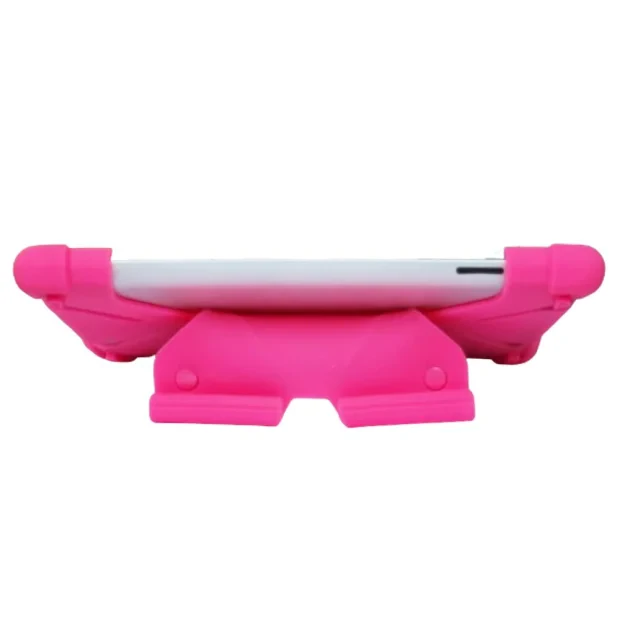 Husa Tableta Silicon Rugged 360 pentru 8.9-9.6 Inch Roz
