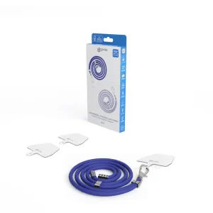 Snur Universal Prio Lanyard pentru telefon 0.7m Albastru