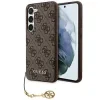 Guess 4G Charms Zadni Kryt pro Samsung Galaxy A55 Brown