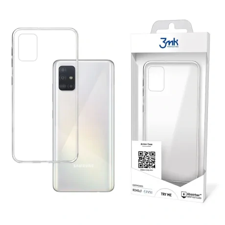 Husa Cover Armor Case 3MK  pentru Samsung Galaxy A91 Transparent