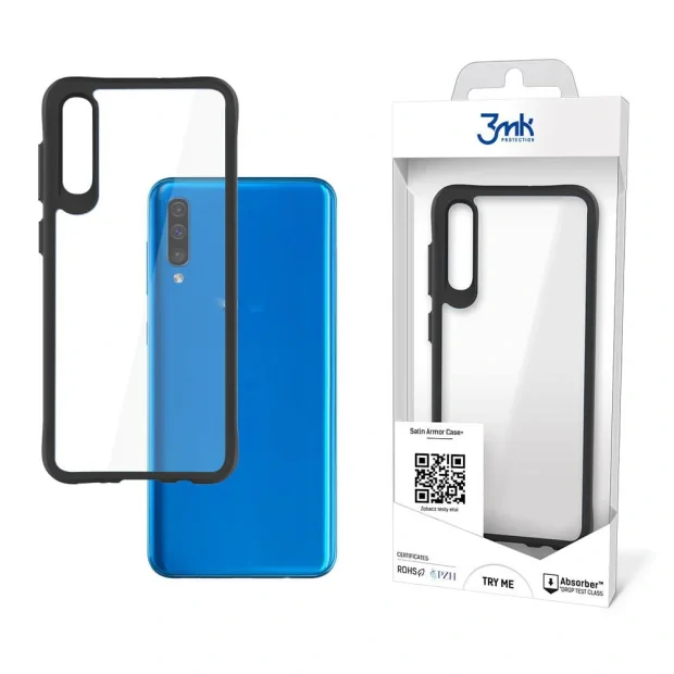 Husa hard Satin Armor Case 3MK  pentru Huawei P20 Negru