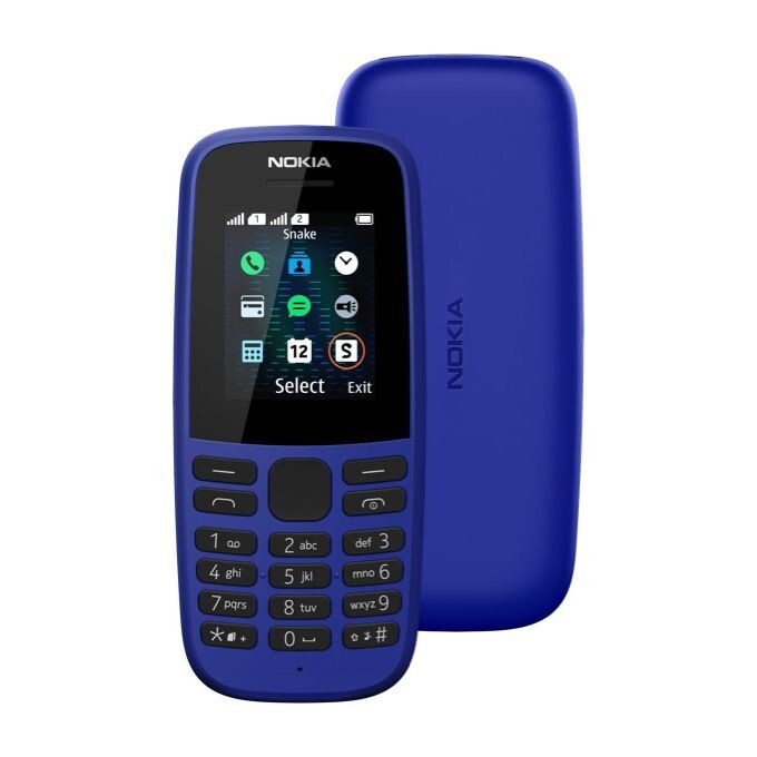 Telefon Mobil Nokia 105 (2019) C7434 Dual Sim Albastru thumb