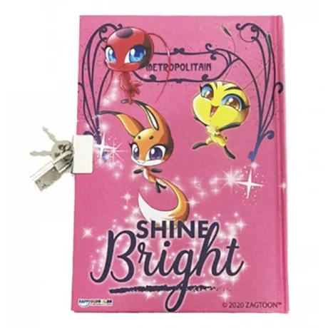 Agenda cu lacat, Happy School Miraculous
