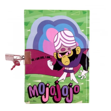 Agenda cu lacat, Happy School Powerpuff Girls