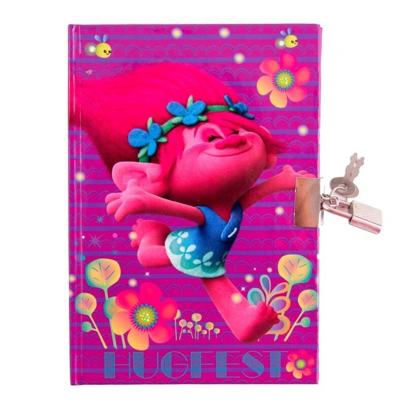 Agenda cu lacat, Happy School Trolls thumb