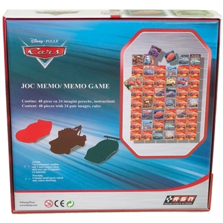 Joc de memorie Disney Cars