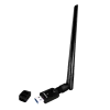 ADAPTOR RETEA D-LINK AC1300, extern wireless 2.4 GHz | 5 GHz, USB 3.0, port, antena externa 5 dBi x 1, &quot;DWA-185&quot; (timbru verde 0.18 lei)