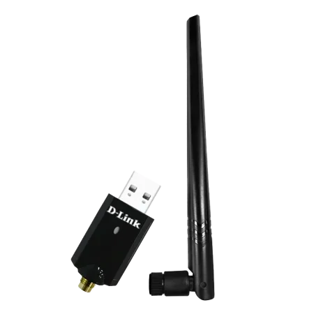 ADAPTOR RETEA D-LINK AC1300, extern wireless 2.4 GHz | 5 GHz, USB 3.0, port, antena externa 5 dBi x 1, &quot;DWA-185&quot; (timbru verde 0.18 lei)