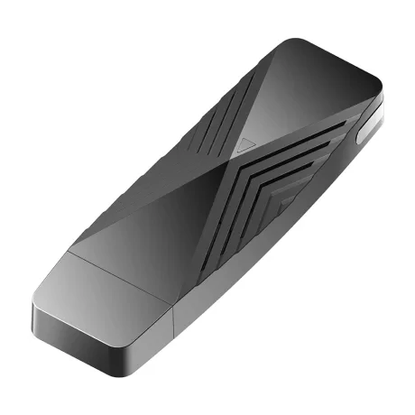 ADAPTOR RETEA D-LINK, extern wireless dual band, WI-FI 6, USB 3.0, AX1800 Mbps, antena interna x 2, "DWA-X1850" (timbru verde 0.18 lei)