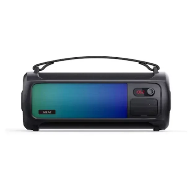 Boxa portabila AKAI &quot; Active&quot; 10 W RMS, Bluetooth 5.0, acumulator 3000 mAh, RGB, &quot;ABTS-35&quot; (timbru verde 4 lei)