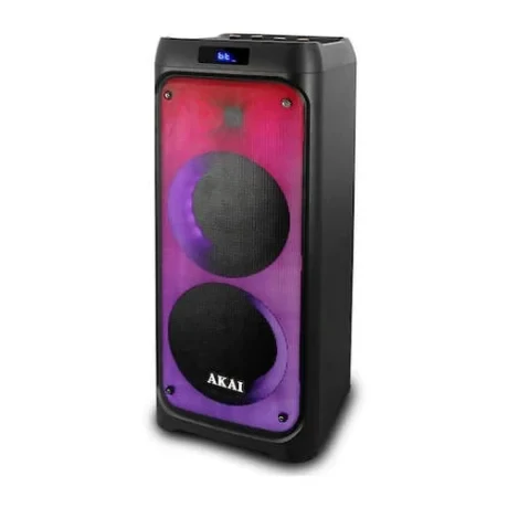 Boxa portabila AKAI, &quot;Party Speaker 260&quot;, 50 W RMS, Bluetooth, acumulator 4000 mAh, lumini LED, telecomanda, negru &quot;PARTY SPEAKER 260&quot; (timbru verde 11 lei)