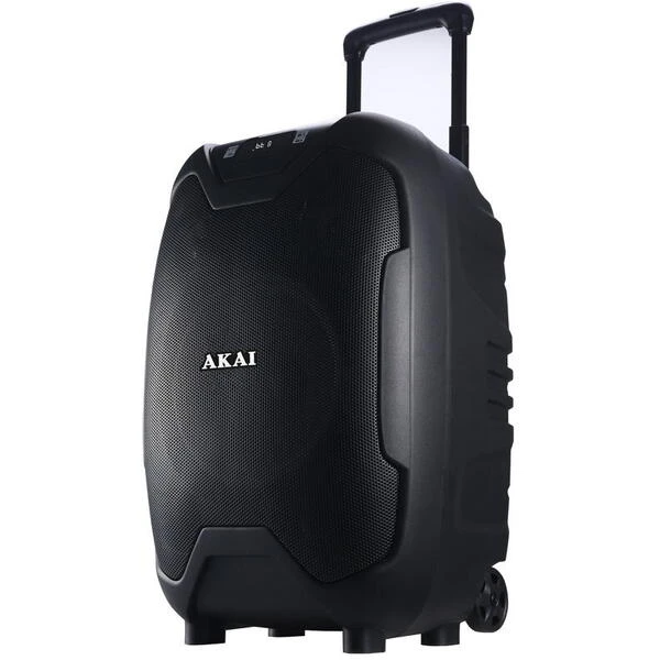 Boxa portabila AKAI, tip troller, 50 W RMS, Bluetooth, acumulator 4500 mAh, "ABTS-X10 PLUS" (timbru verde 11 lei) thumb