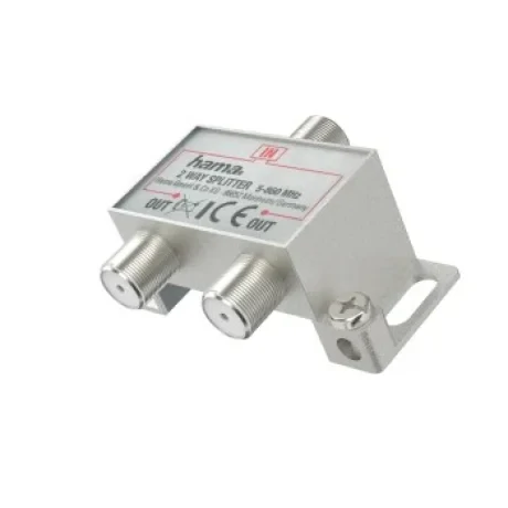 Broadband cable splitter, 2-way
