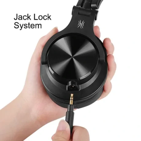 Casca OneOdio cu fir detasabil, tip over ear, utilizare profesionala, DJ, conectare prin Jack 3.5 mm | Jack 6.35 mm, difuzor 40 mm, impedanta 32 Ohm, negru | rosu, "A71-Red" (timbru verde 0.8lei)