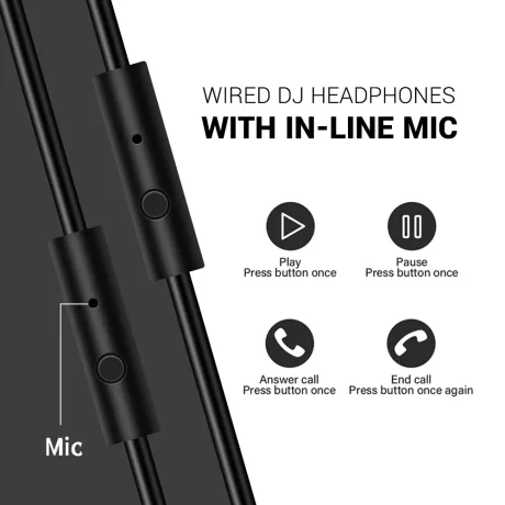 Casca OneOdio cu fir detasabil, tip over ear, utilizare profesionala, DJ, conectare prin Jack 3.5 mm | Jack 6.35 mm, difuzor 50 mm, impedanta 32 Ohm, negru, &quot;Pro10-Black&quot; (timbru verde 0.8lei)