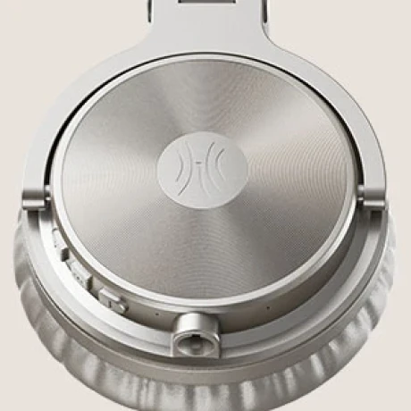 Casca OneOdio wireless, cu fir, tip over ear, utilizare multimedia, gaming, conectare prin Bluetooth 5.0 | Jack 3.5 mm | Jack 6.35 mm, difuzor 50 mm, impedanta 32 Ohm, acumulator 1000 mAh, argintiu, &quot;Pro-C-Silver&quot; (timbru verde 0.8lei)