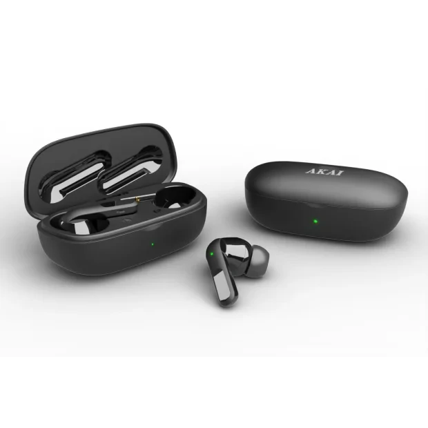 Casti Akai BTJE-J20ANC wireless, negru &quot;BTE-J20ANC&quot; (timbru verde 0.8 lei)