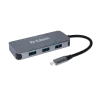 HUB extern D-LINK, porturi 3 x SuperSpeed USB 3.0, 1 x USB-C with data sync &amp;amp; power delivery up to 60W, 1 x HDMI 4k, 1 x RJ-45 Gigabit, conectare prin USB Type C, cablu 10 cm, metalic, argintiu &quot;DUB-2335&quot; (timbru verde 0.8 lei)