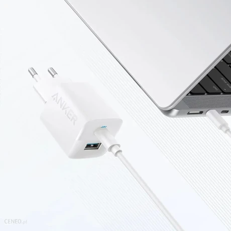 INCARCATOR retea Anker &quot;323&quot; 33W, PowerIQ, 1 x USB Type-C, 1 x USB,  alb, &quot;A2331G21&quot; (timbru verde 0.18 lei) - 0194644115524