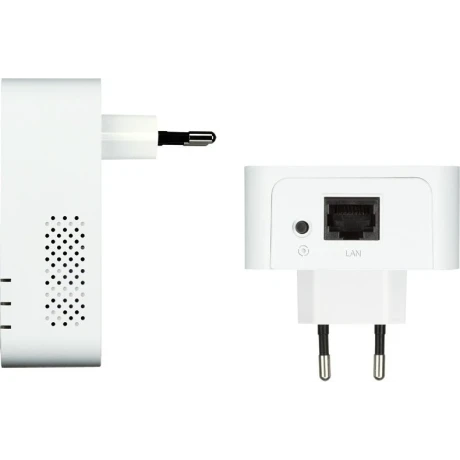 KIT ADAPTOR POWERLINE D-LINK tehnologie AV2, AV1000, pana la 1000Mbps, 1 port Gigabit, 2 buc., &quot;DHP-601AV&quot; (timbru verde 2 lei)