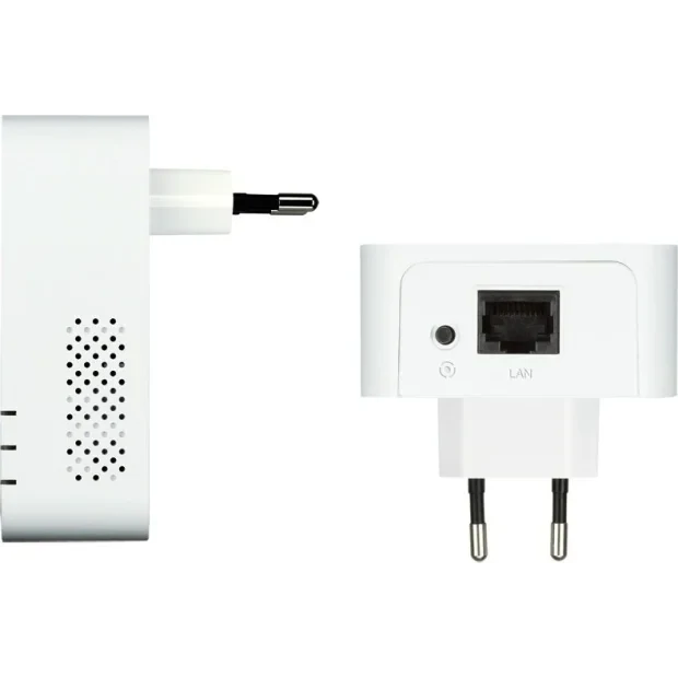 KIT ADAPTOR POWERLINE D-LINK tehnologie AV2, AV1000, pana la 1000Mbps, 1 port Gigabit, 2 buc., &quot;DHP-601AV&quot; (timbru verde 2 lei)
