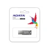MEMORIE USB 2.0 ADATA 16 GB, clasica, carcasa aluminiu, argintiu, &quot;AUV250-16G-RBK&quot; (timbru verde 0.03 lei)
