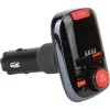 MODULATOR FM AKAI, Bluetooth 5.0, quick charge QC3.0, format MP3 | WMA, USB x 2, SD, montare la priza auto, &quot;FMT-74BT&quot; (timbru verde 0.18 lei)