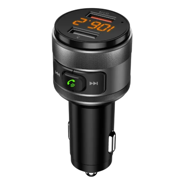 Modulator FM Akai cu BT si USB FMT-C57BT, &quot;FMT-C57BT&quot; (timbru verde 0.18 lei)