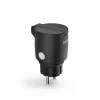 Smart WLAN Socket for Outdoors, Voice/App-controlled, 2,300W, IP44, black