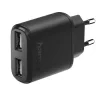 Charger, 2x USB, 2.4 A, black