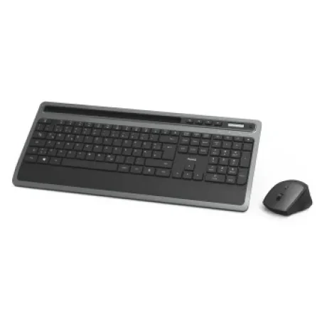 &quot;KMW-600&quot; Multimedia Wireless Keyboard/Mouse Set, black/anthracite, QWERTY 