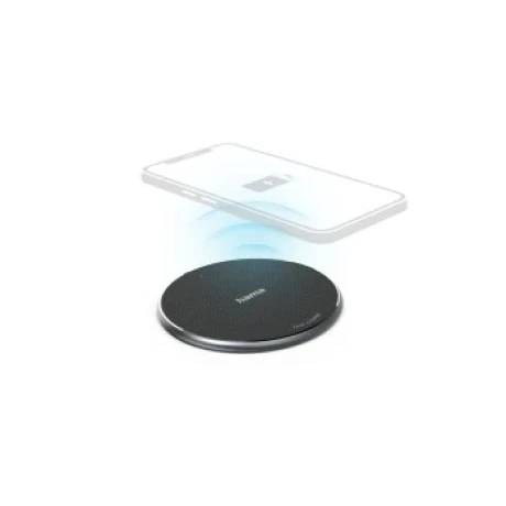 &quot;QI-FC10&quot; Wireless Charger Kit, 10 W, Wireless Smartphone Charging Pad, blk