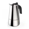 Stainless Steel Espresso Maker for 4 Cups, Stove-top Pot, Incl. Induction, 