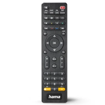 Universal TV Remote Control, Infra-red, for 8 Devices, with App Button thumb