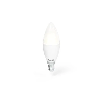 WLAN LED Lamp, E14, 5.5W, Dimmable, Candle, for Voice / App Control, white thumb