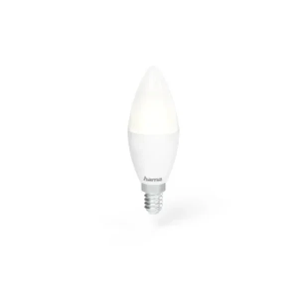 WLAN LED Lamp, E14, 5.5W, Dimmable, Candle, for Voice / App Control, white