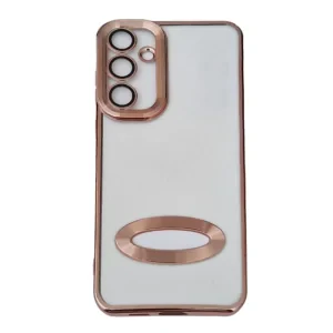 Husa Spate Beauty Lens Frame Joe pentru Samsung Galaxy S24 Plus Roz