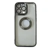Husa Spate Beauty Lens Frame Joe pentru iPhone 15 Pro Max Negru