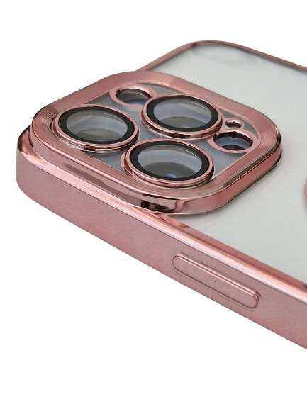 Husa Spate Beauty Lens Frame Joe pentru iPhone 15 Pro Max Roz thumb