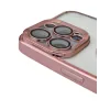 Husa Spate Beauty Lens Frame Joe pentru iPhone 15 Pro Max Roz