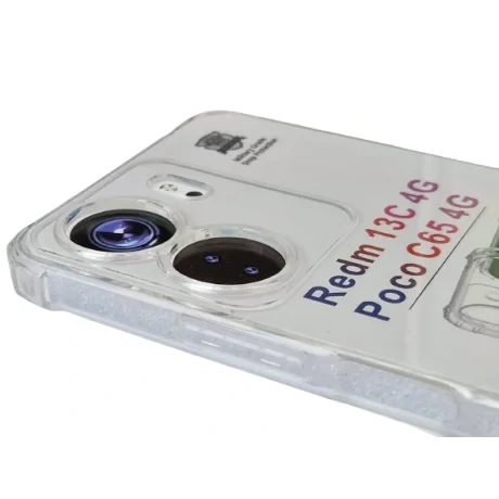 Husa Spate Silicon Slim pentru Xiaomi Redmi 13C 4G / Poco C65 Transparent