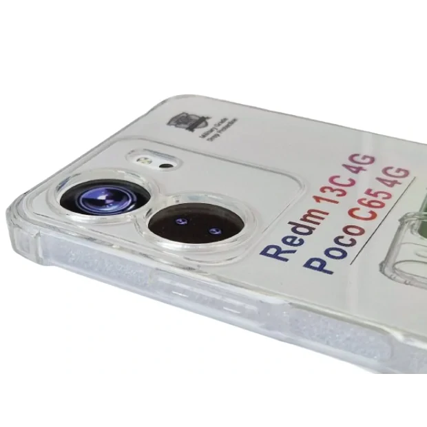 Husa Spate Silicon Slim pentru Xiaomi Redmi 13C 4G / Poco C65 Transparent